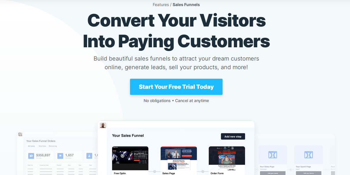 ClickFunnels- Sales and Marketing