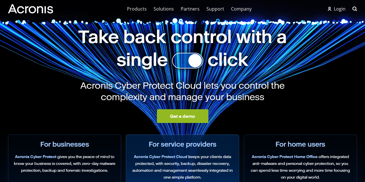 Free Cloud Backup Software and Services-Acronis Overview