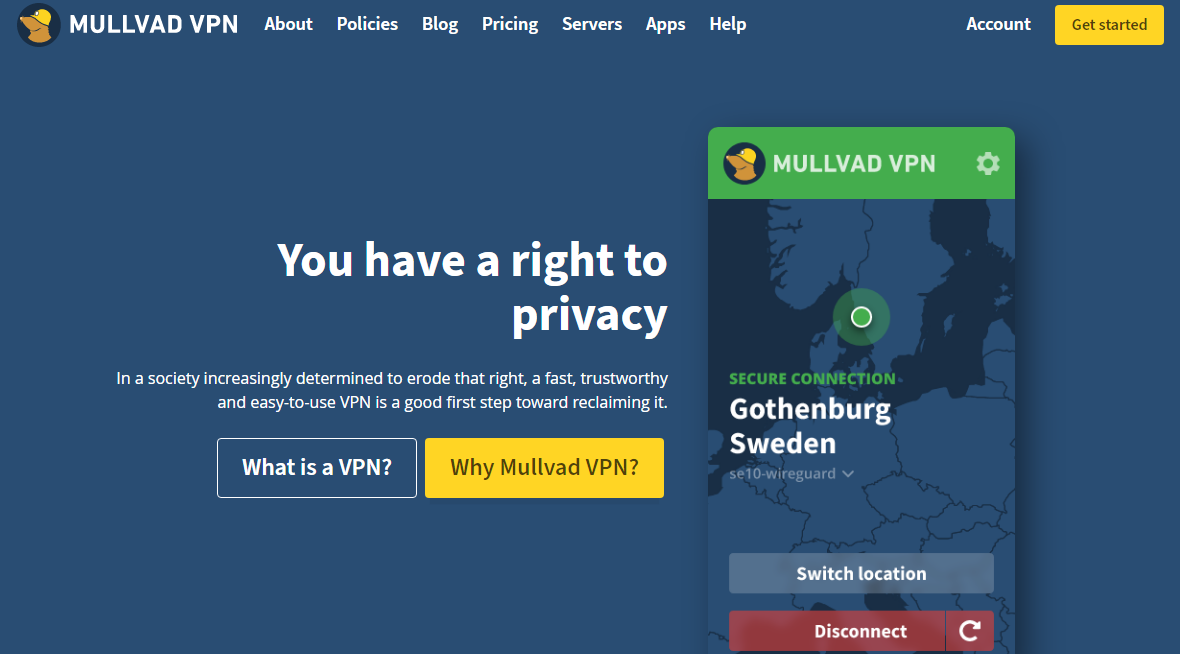 Mullvad VPN Overview
