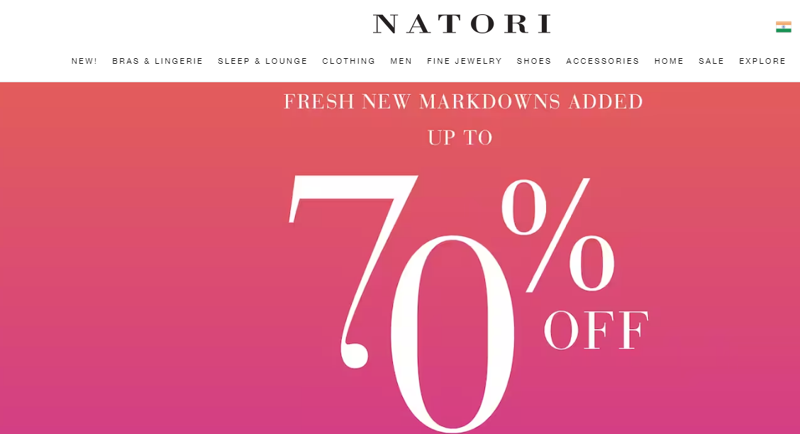 Natori Homepage
